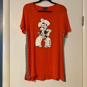 GameDay Couture Oklahoma State XL Tunic Top